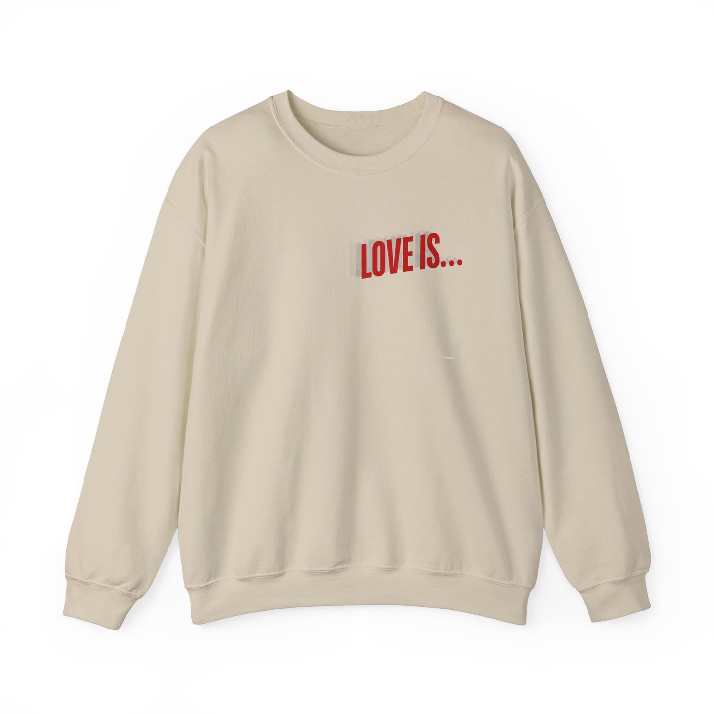 Love is...Rose Graphic Unisex Sweatshirt