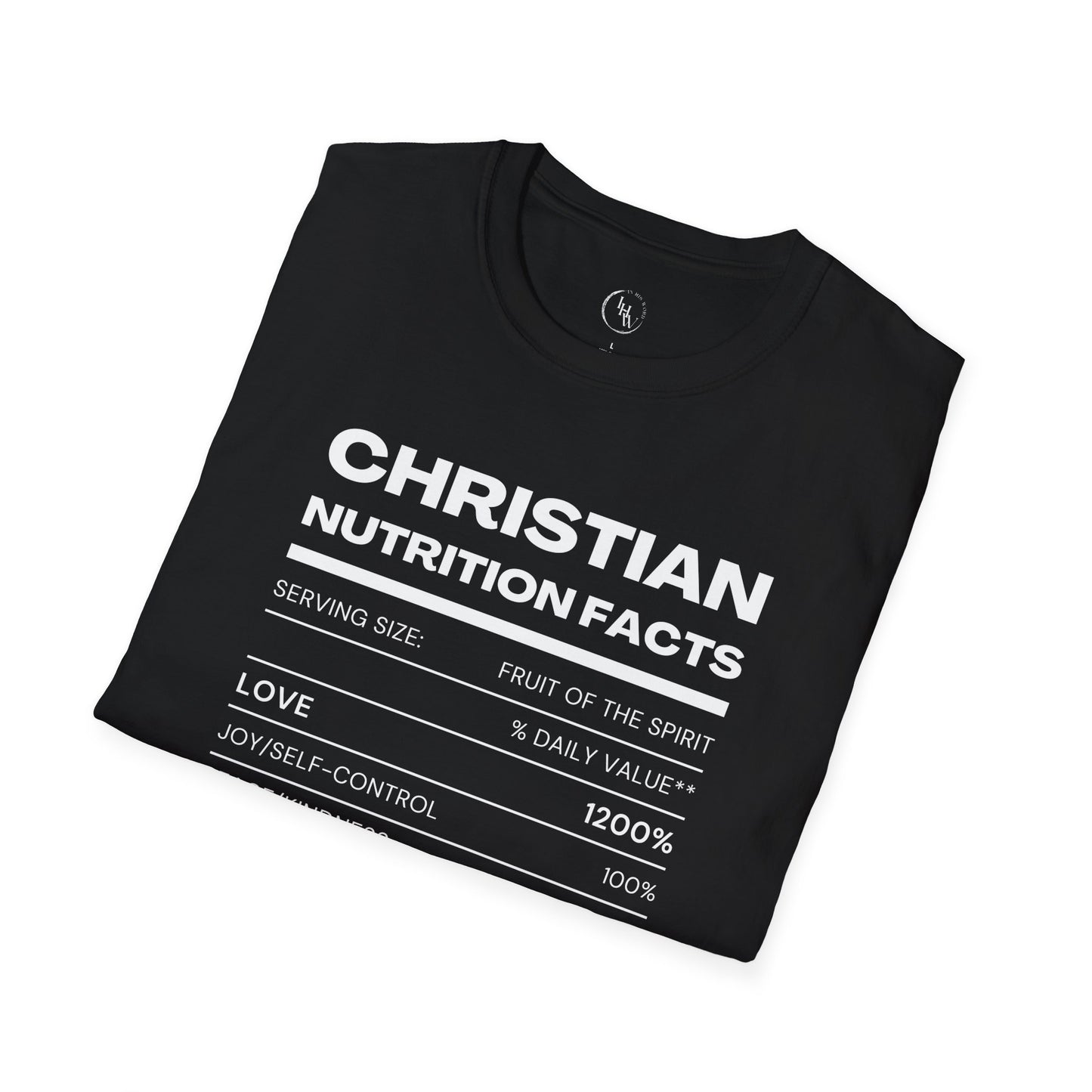 Christian Fruit of the Spirit T-Shirt-White Design