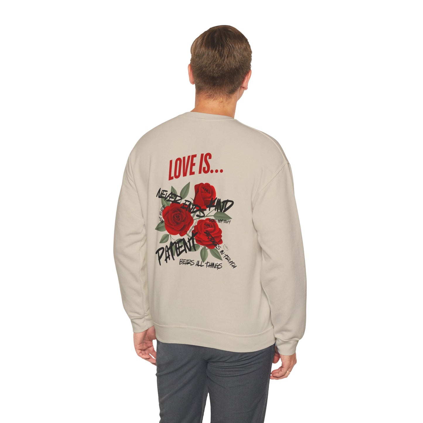 Love is...Rose Graphic Unisex Sweatshirt