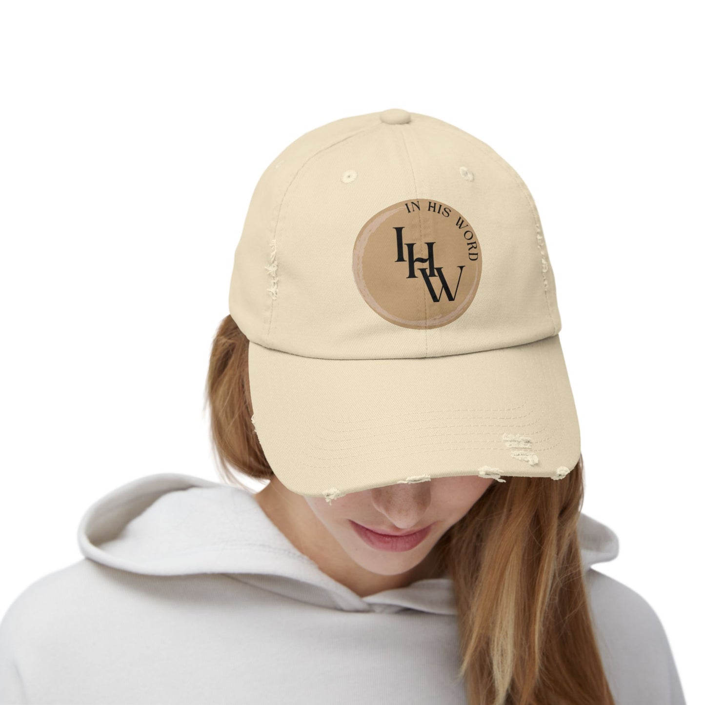 IHW Logo Unisex Distressed Cap