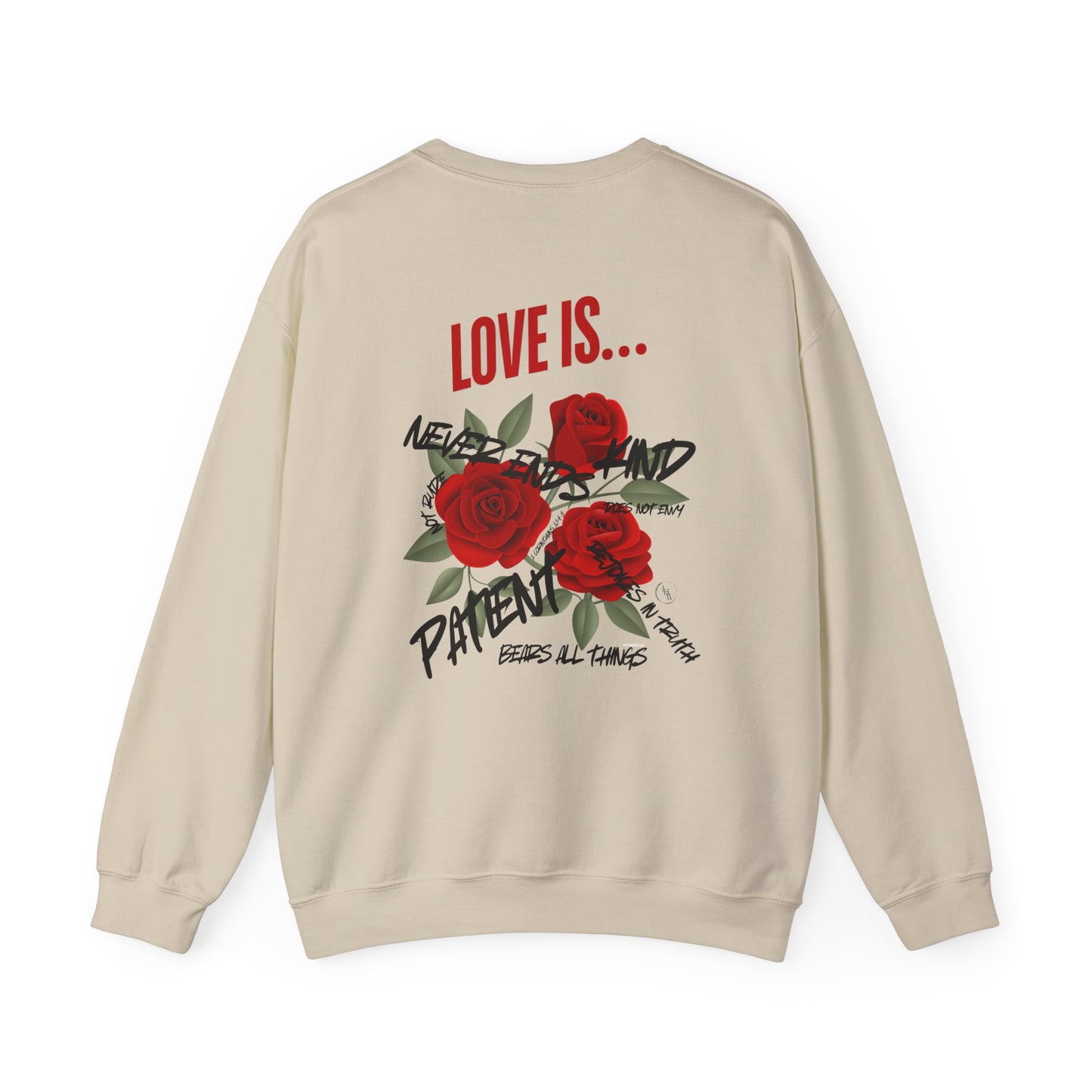 Love is...Rose Graphic Unisex Sweatshirt