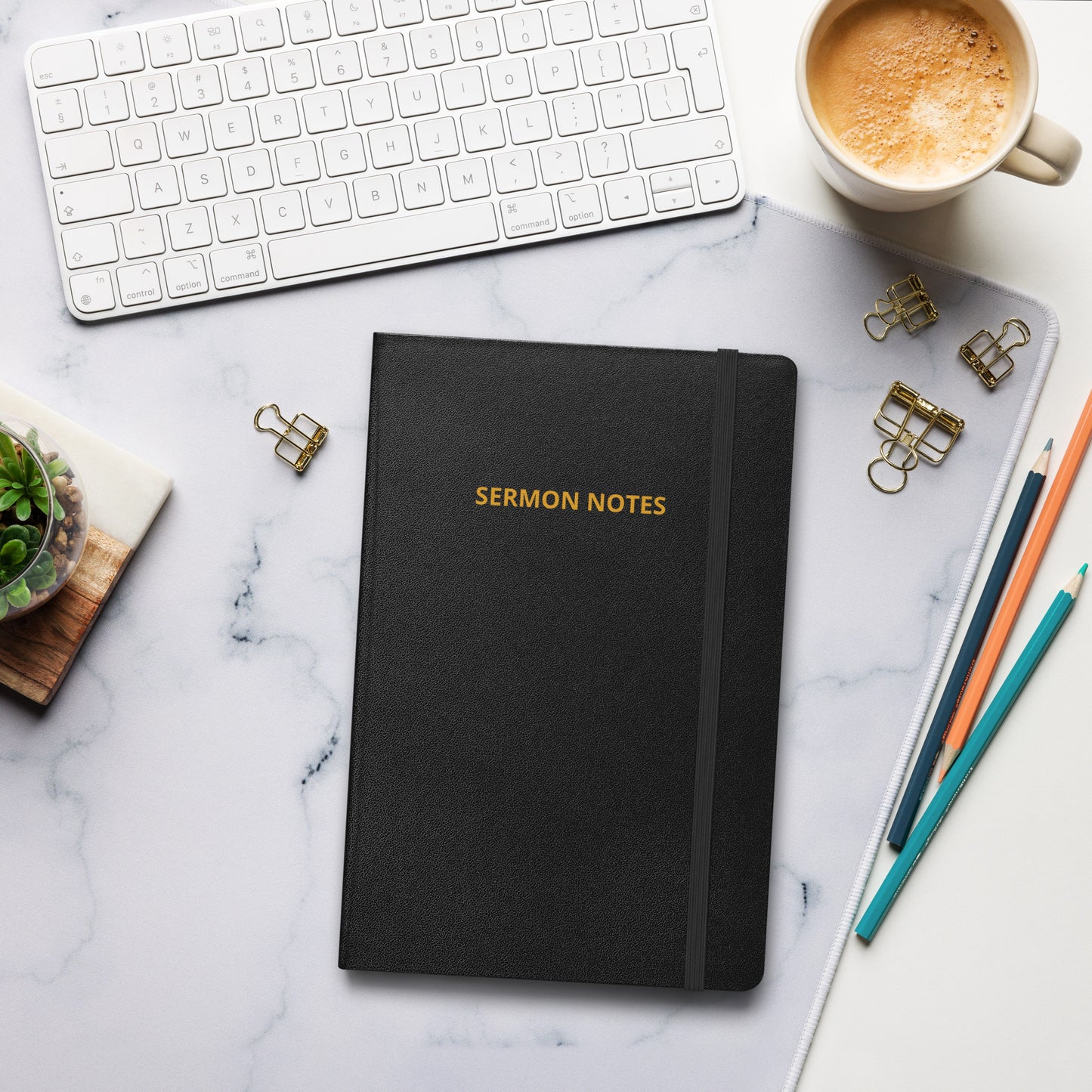 Sermon Notebook | Church Notes Journal | Sermon Notes Notebook | Sermon Notebook Hardcover | Bible Study Notebook | Devotional Journal